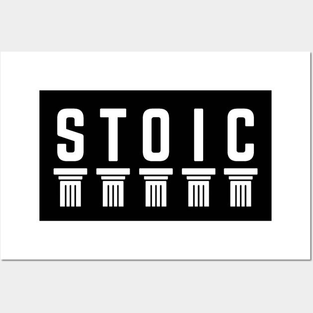 STOIC (LOGO) Wall Art by Rules of the mind